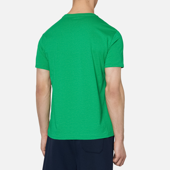 Мужская футболка Polo Ralph Lauren Classic Crew Neck 26/1 Jersey Golf Green