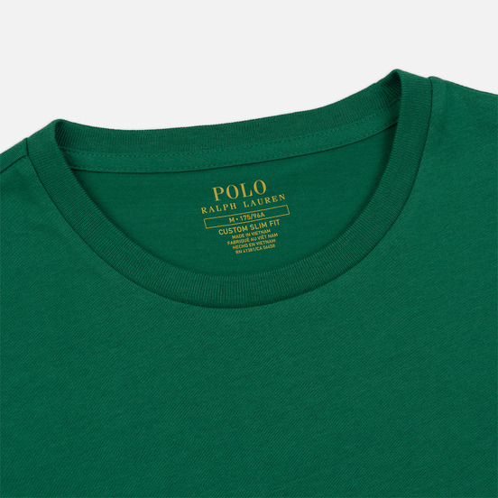 Мужская футболка Polo Ralph Lauren Classic Crew Neck 26/1 Jersey Jerry Green