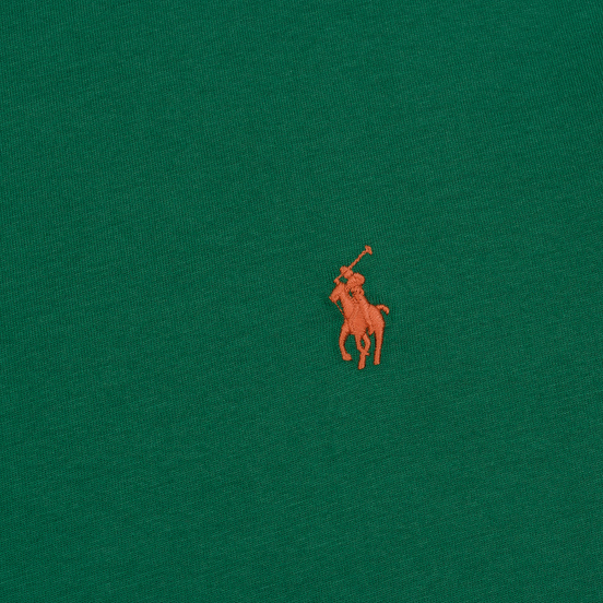 Мужская футболка Polo Ralph Lauren Classic Crew Neck 26/1 Jersey Jerry Green