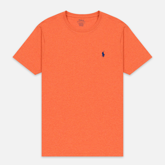 Мужская футболка Polo Ralph Lauren Classic Crew Neck 26/1 Jersey Spring Melon Heather