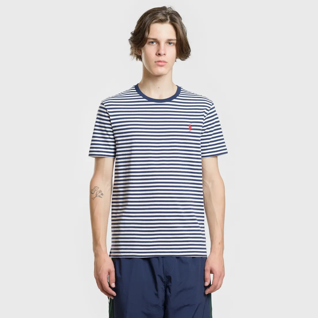 Polo Ralph Lauren Мужская футболка Classic Crew Neck Stripe