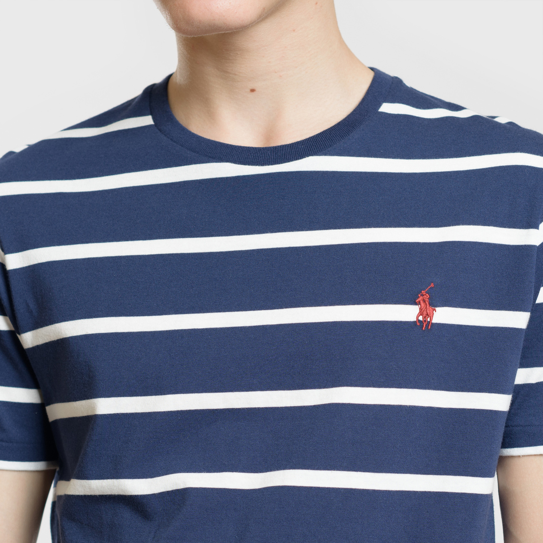 Polo Ralph Lauren Мужская футболка Classic Crew Neck Stripe