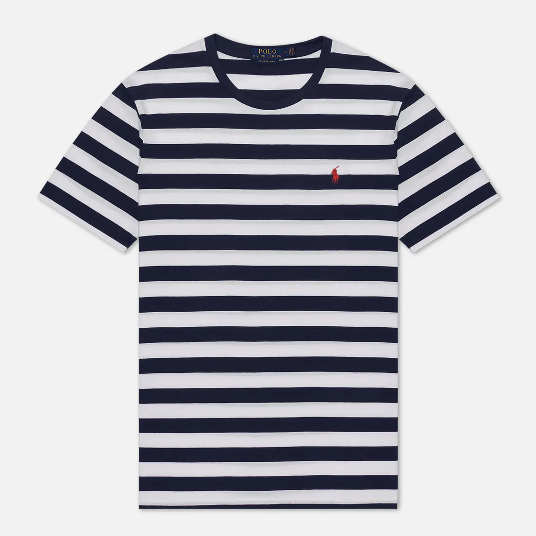 Polo Ralph Lauren Мужская футболка Classic Fit Striped Washed Cotton