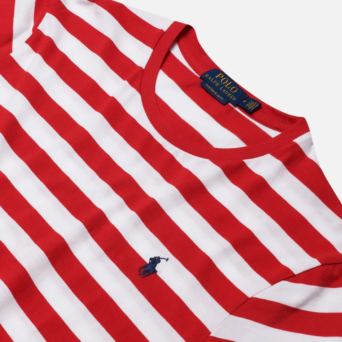Polo Ralph Lauren Мужская футболка Classic Fit Striped Washed Cotton