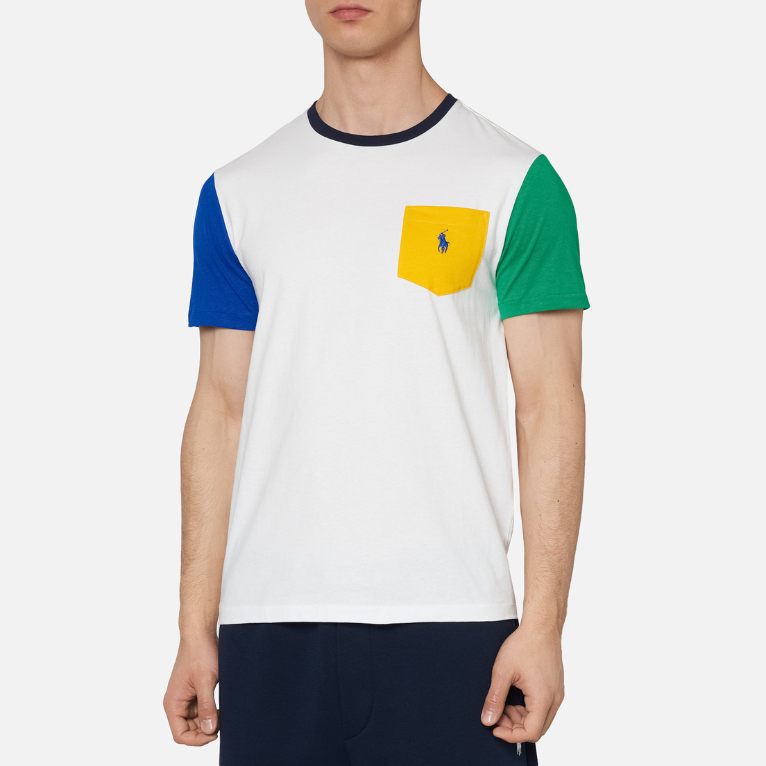 Polo Ralph Lauren Мужская футболка Colour Block Pocket