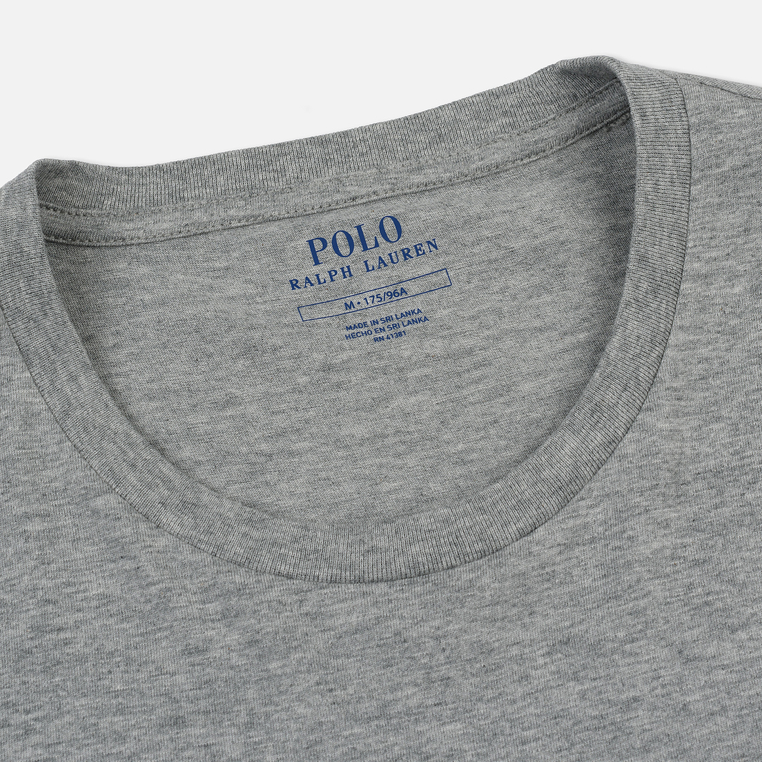 Polo Ralph Lauren Мужская футболка Crew Neck Liquid Cotton