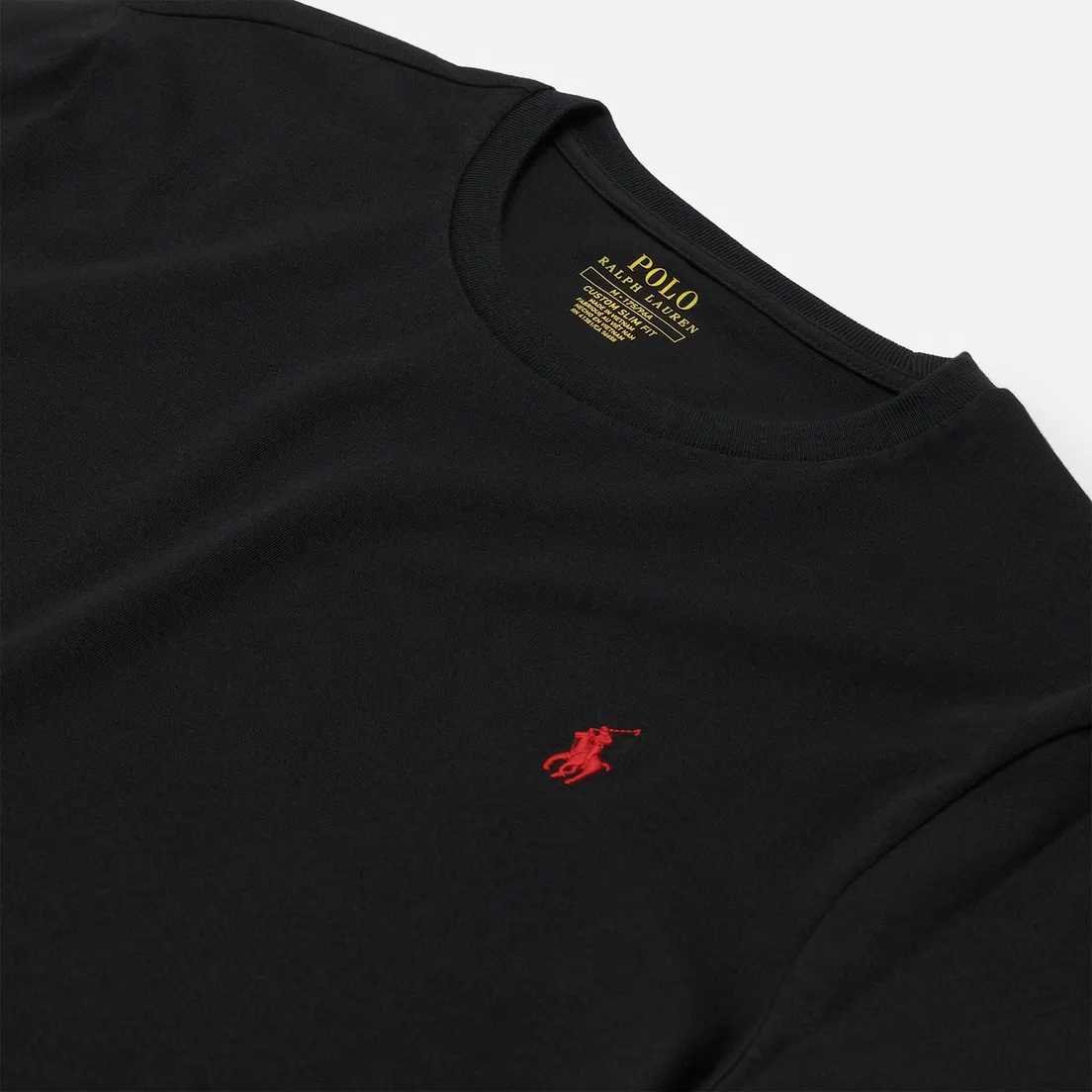 Polo Ralph Lauren Мужская футболка Custom Fit Crew Neck 26/1 Jersey