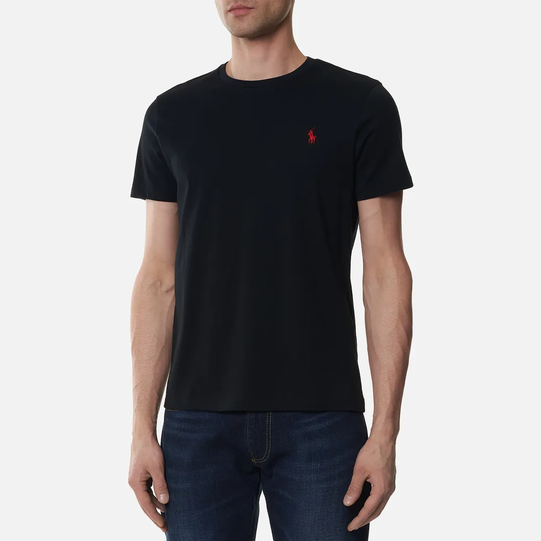 Polo Ralph Lauren Мужская футболка Custom Fit Crew Neck 26/1 Jersey