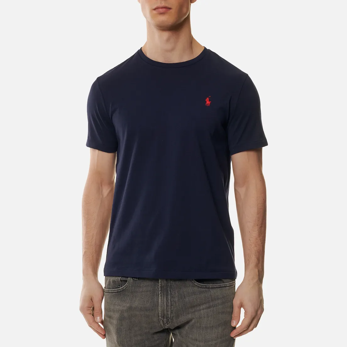 Polo Ralph Lauren Мужская футболка Custom Fit Crew Neck 26/1 Jersey