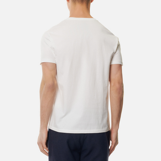 Мужская футболка Polo Ralph Lauren Custom Fit Crew Neck 26/1 Jersey White