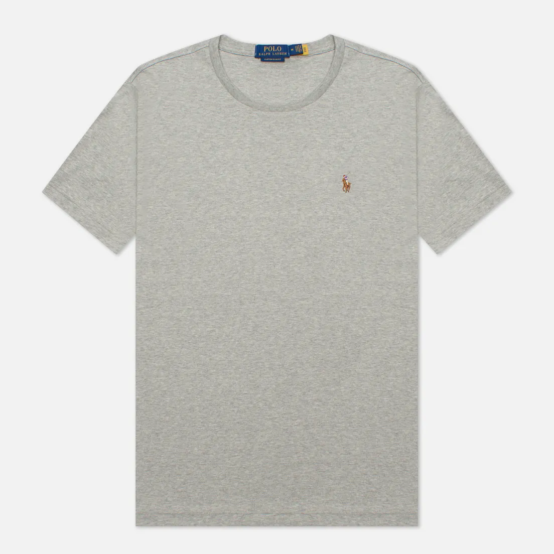 Polo Ralph Lauren Мужская футболка Custom Slim Fit Interlock