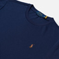 Мужская футболка Polo Ralph Lauren Custom Slim Fit Interlock French Navy фото - 1