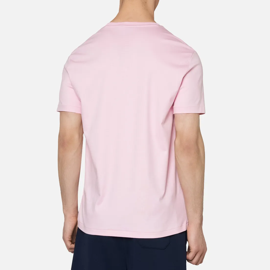 Polo Ralph Lauren Мужская футболка Custom Slim Fit Interlock