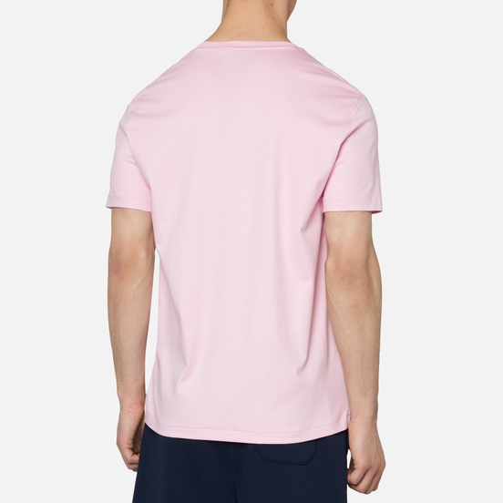 Мужская футболка Polo Ralph Lauren Custom Slim Fit Interlock Garden Pink