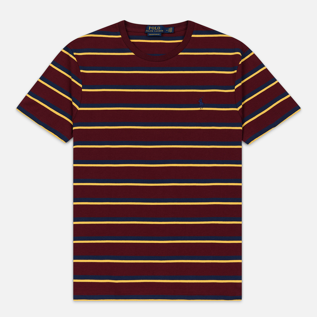 Polo Ralph Lauren Мужская футболка Embroidered Pony Pocket Stripe
