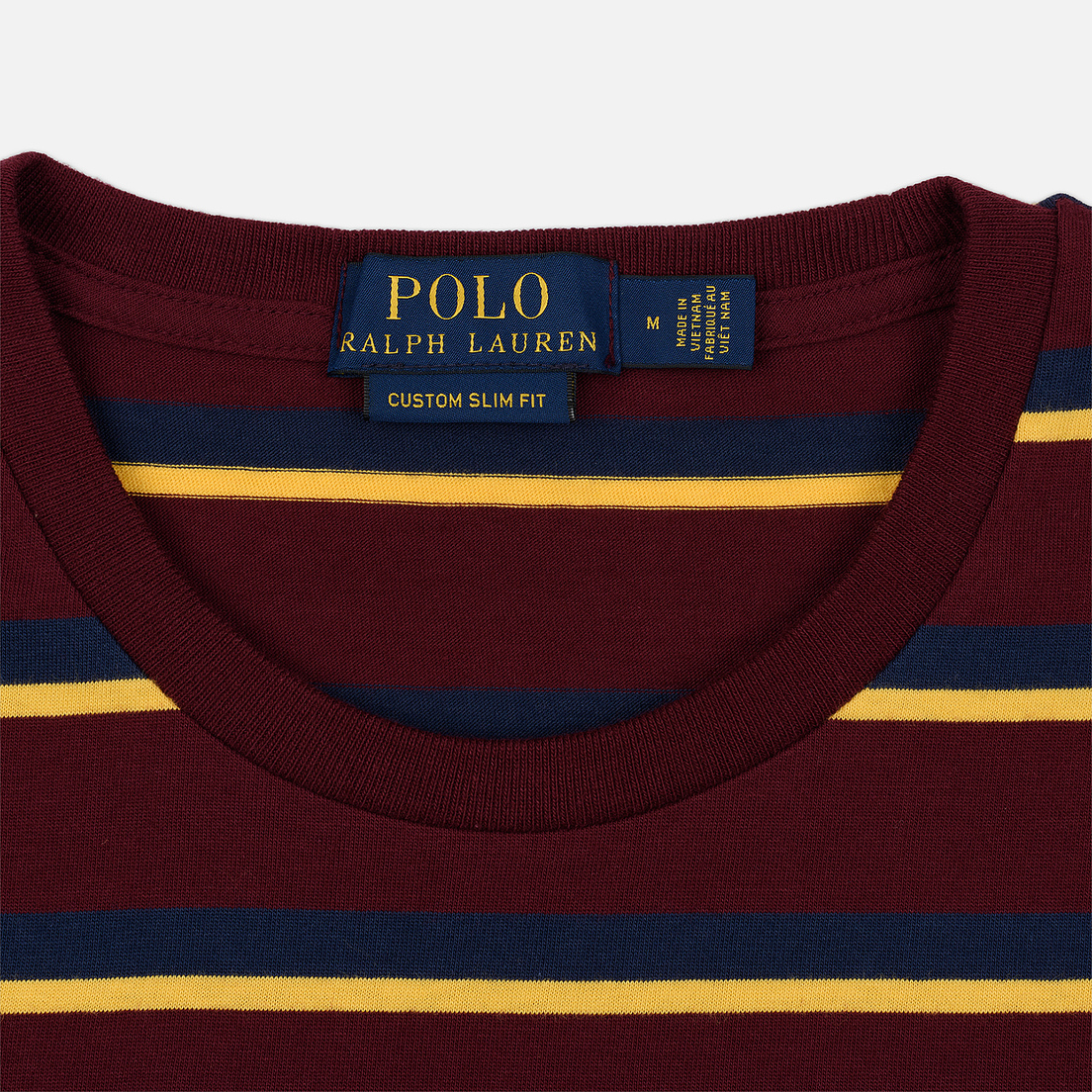 Polo Ralph Lauren Мужская футболка Embroidered Pony Pocket Stripe