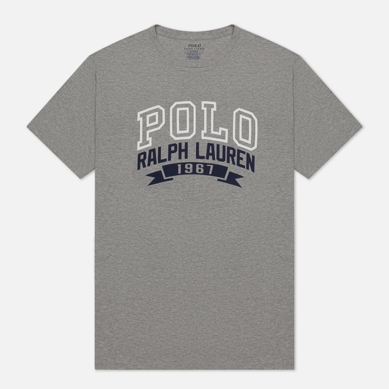 Мужская футболка Polo Ralph Lauren Logo Polo 1967 Andover Heather