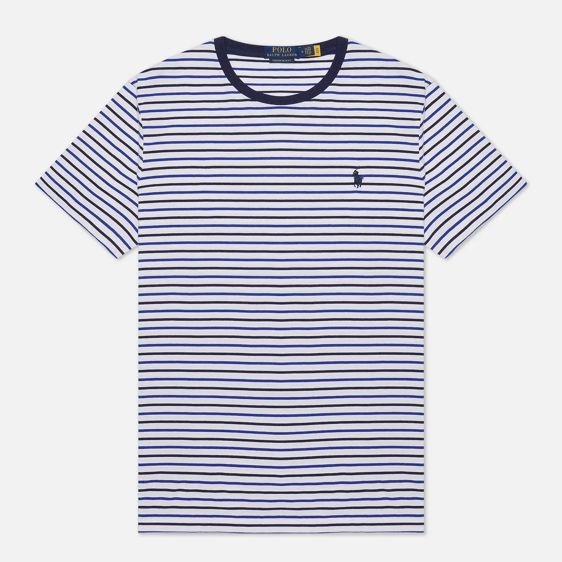 Polo Ralph Lauren Мужская футболка Logo Polo Pony Pocket Strips
