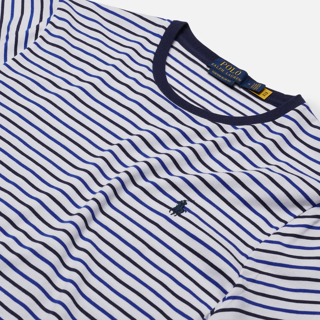 Polo Ralph Lauren Мужская футболка Logo Polo Pony Pocket Strips