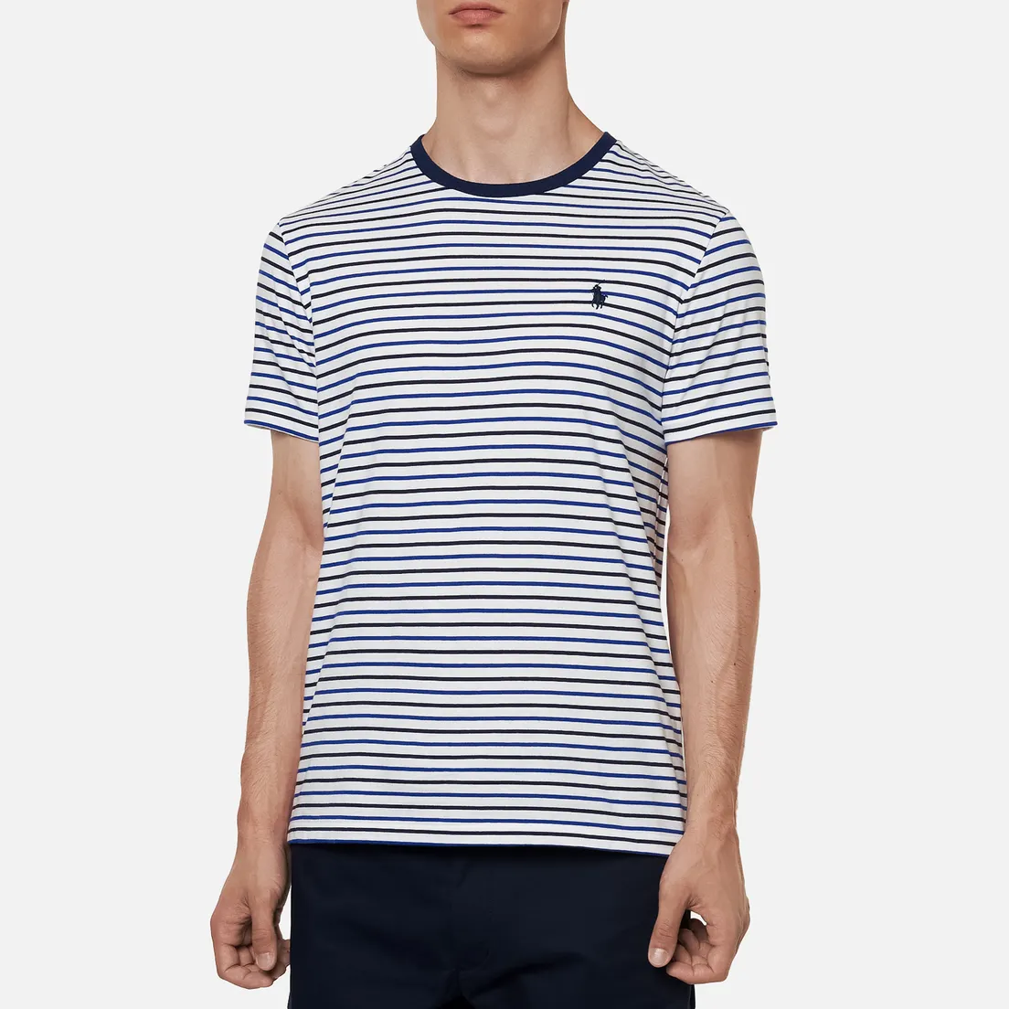Polo Ralph Lauren Мужская футболка Logo Polo Pony Pocket Strips