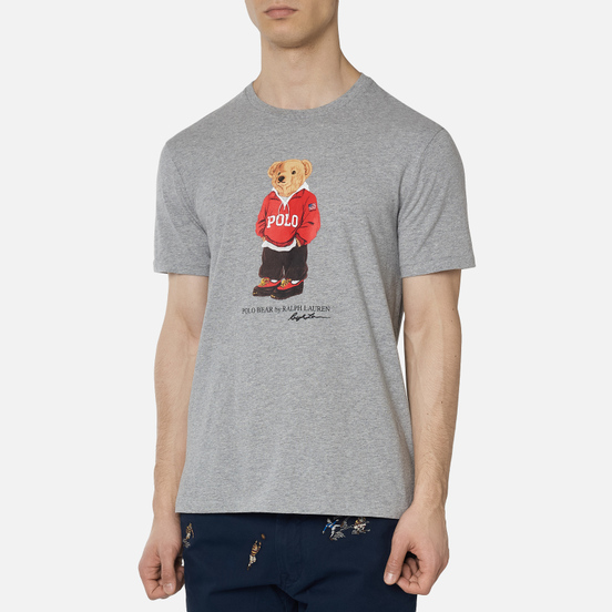 Мужская футболка Polo Ralph Lauren Polo Bear 26/1 Jersey Andover Heather