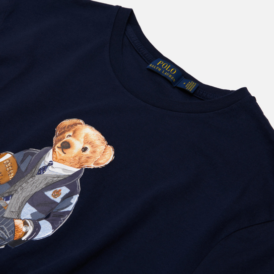 Мужская футболка Polo Ralph Lauren Polo Bear 26/1 Jersey Cruise Navy