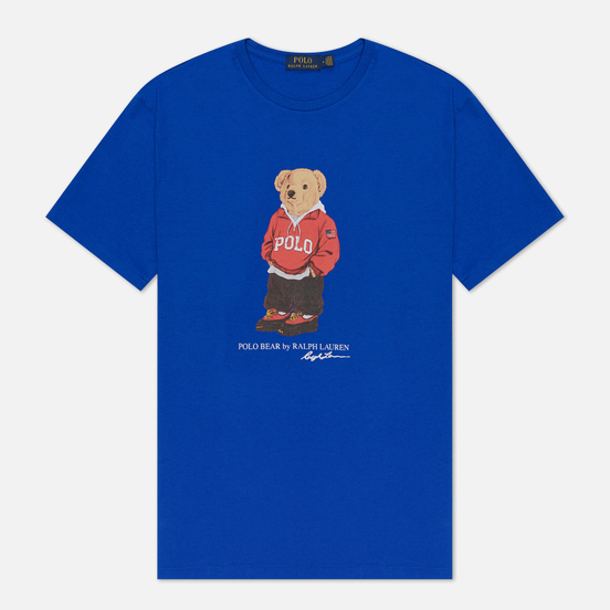 Мужская футболка Polo Ralph Lauren Polo Bear 26/1 Jersey Pacific Royal