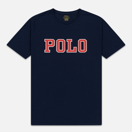 Мужская футболка Polo Ralph Lauren Polo Printed Cruise Navy