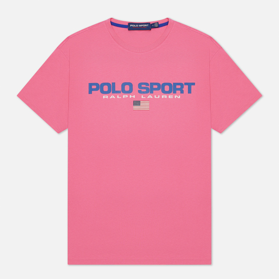 Мужская футболка Polo Ralph Lauren Polo Sport 26/1 Jersey Blaze Knockout Pink