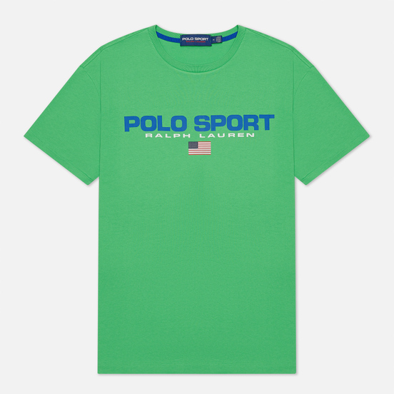 Мужская футболка Polo Ralph Lauren Polo Sport 26/1 Jersey Neon Green