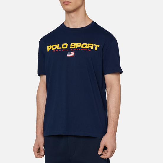 Мужская футболка Polo Ralph Lauren Polo Sport Cruise Navy