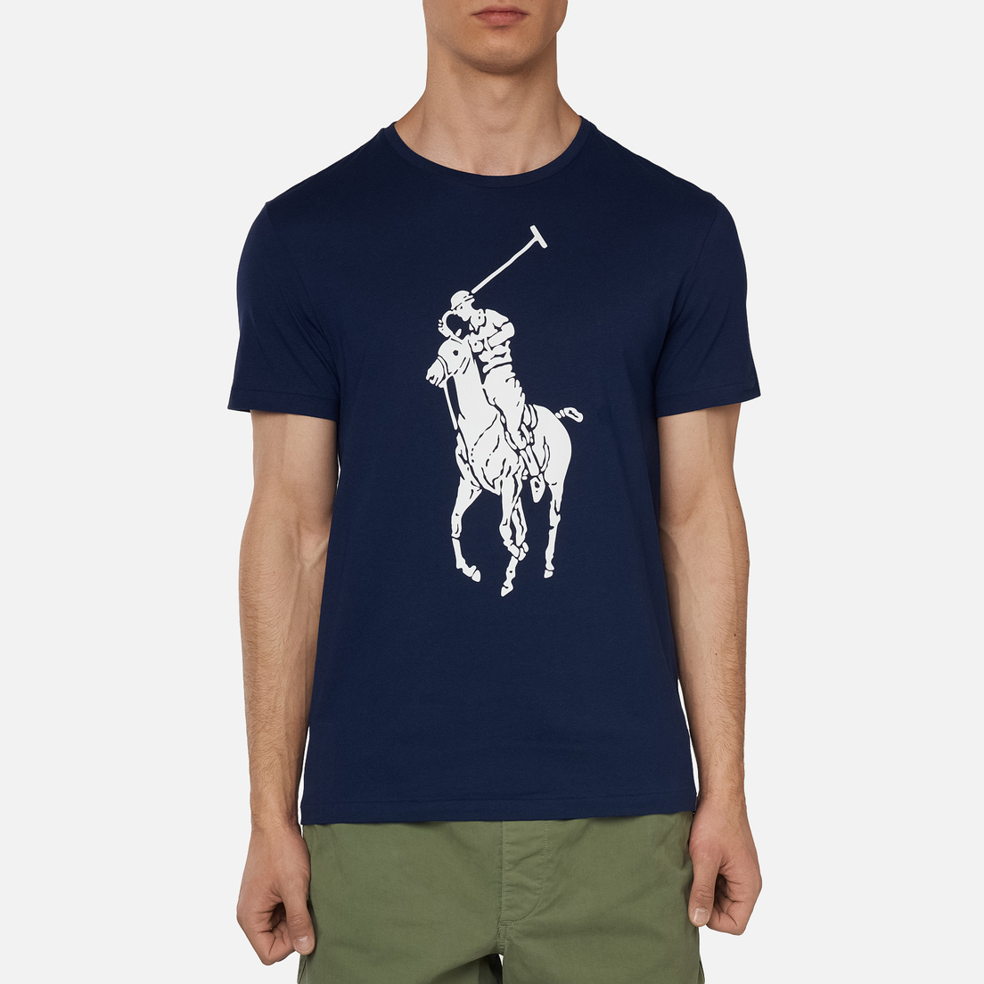 Мужская футболка Polo Ralph Lauren Rubber Print Big Pony, 710-796092-003