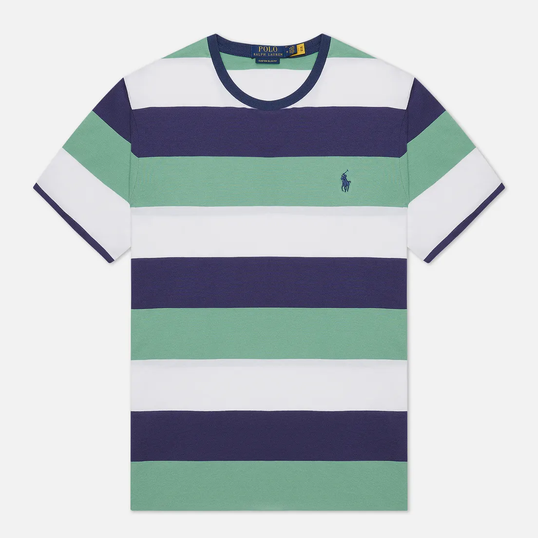 Polo Ralph Lauren Мужская футболка Three Strips Logo Polo Pony