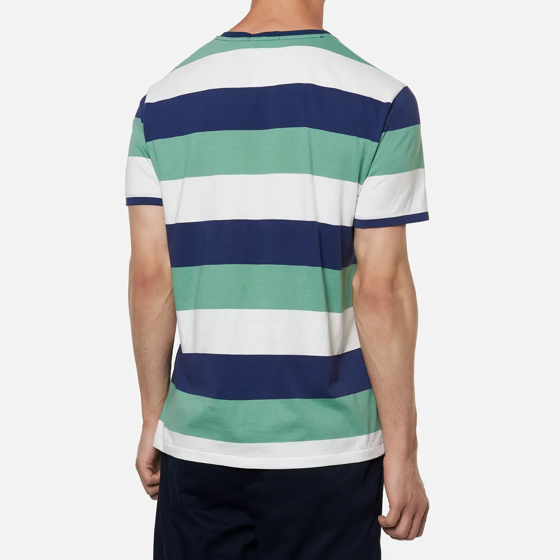 Polo Ralph Lauren Мужская футболка Three Strips Logo Polo Pony
