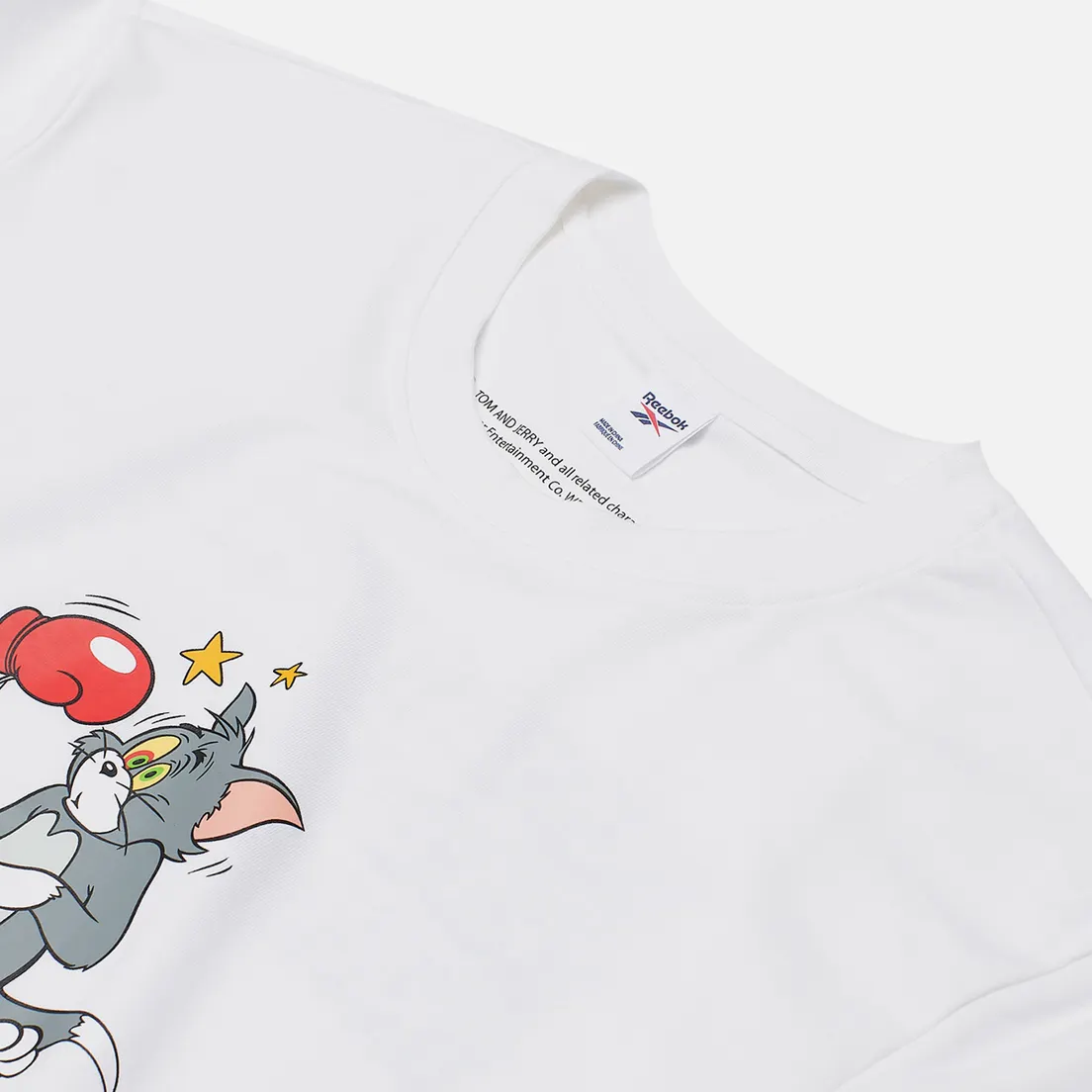 Reebok Мужская футболка x Tom & Jerry Regular Crewneck Big Print