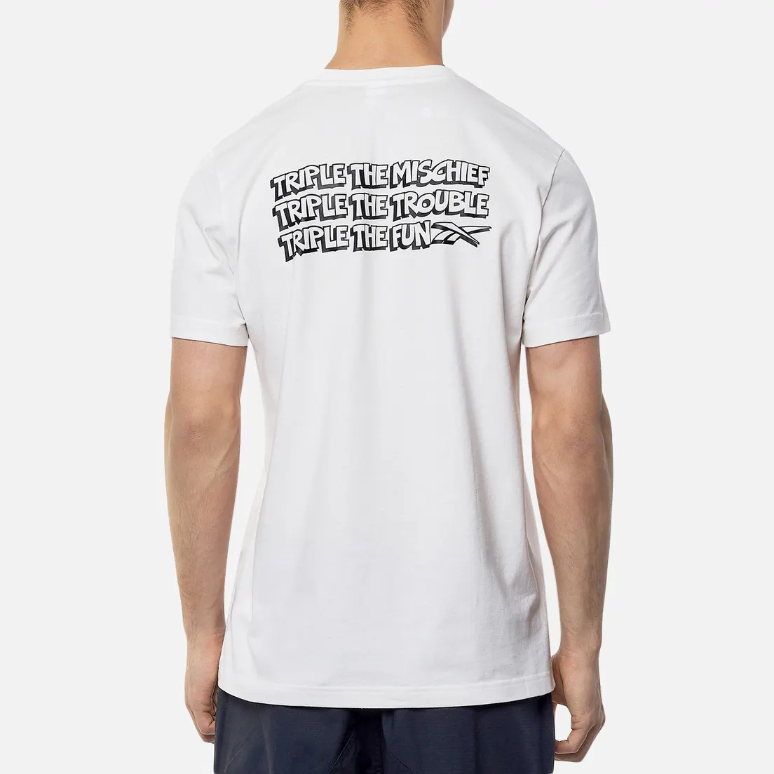 Reebok Мужская футболка x Tom & Jerry Regular Crewneck Big Print