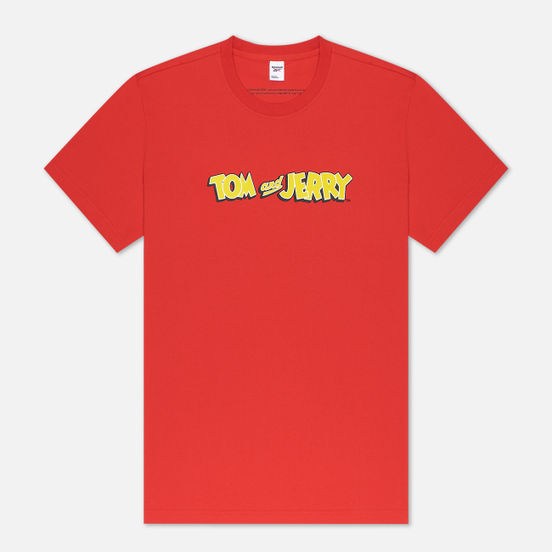 Мужская футболка Reebok x Tom & Jerry Regular Crewneck Motor Red