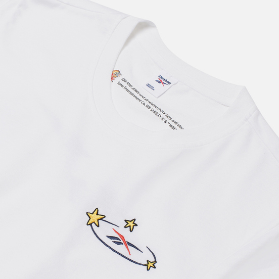Мужская футболка Reebok x Tom & Jerry Regular Crewneck White