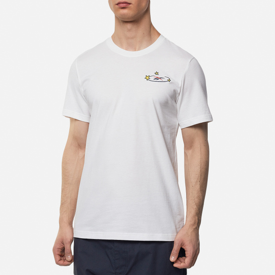 Мужская футболка Reebok x Tom & Jerry Regular Crewneck White