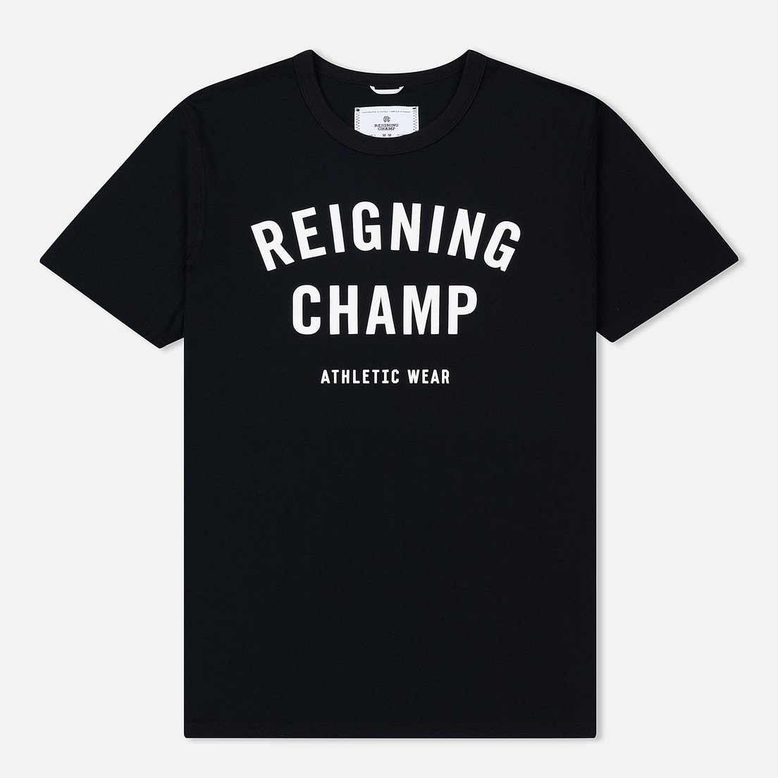 Reigning Champ Мужская футболка Knit Cotton Jersey Gym Logo