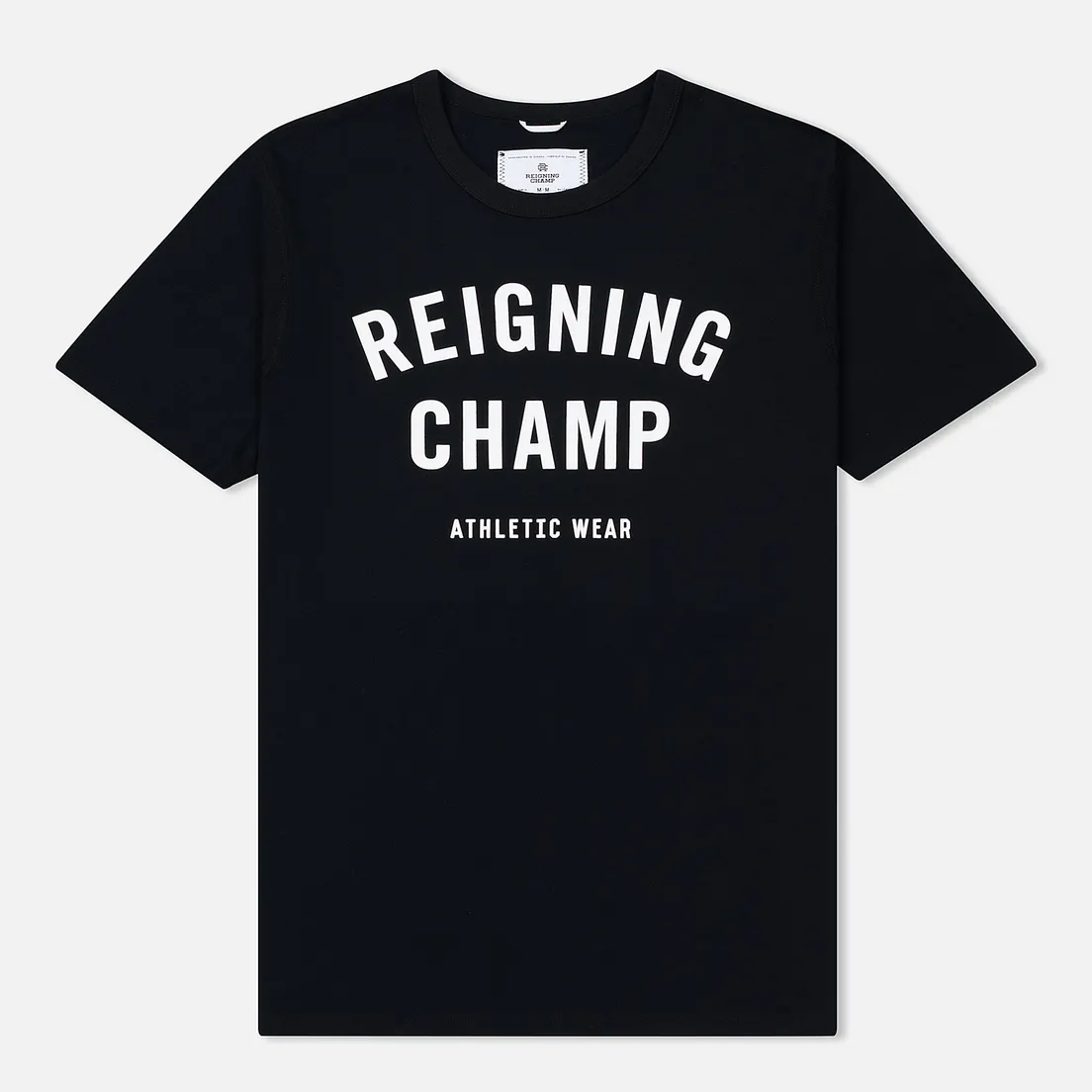 Reigning Champ Мужская футболка Knit Cotton Jersey Gym Logo