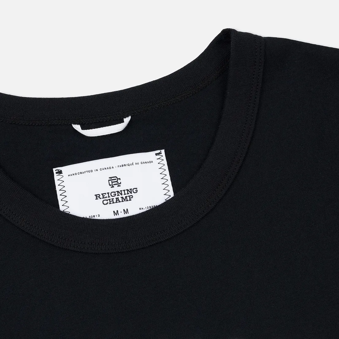 Reigning Champ Мужская футболка Knit Cotton Jersey Gym Logo