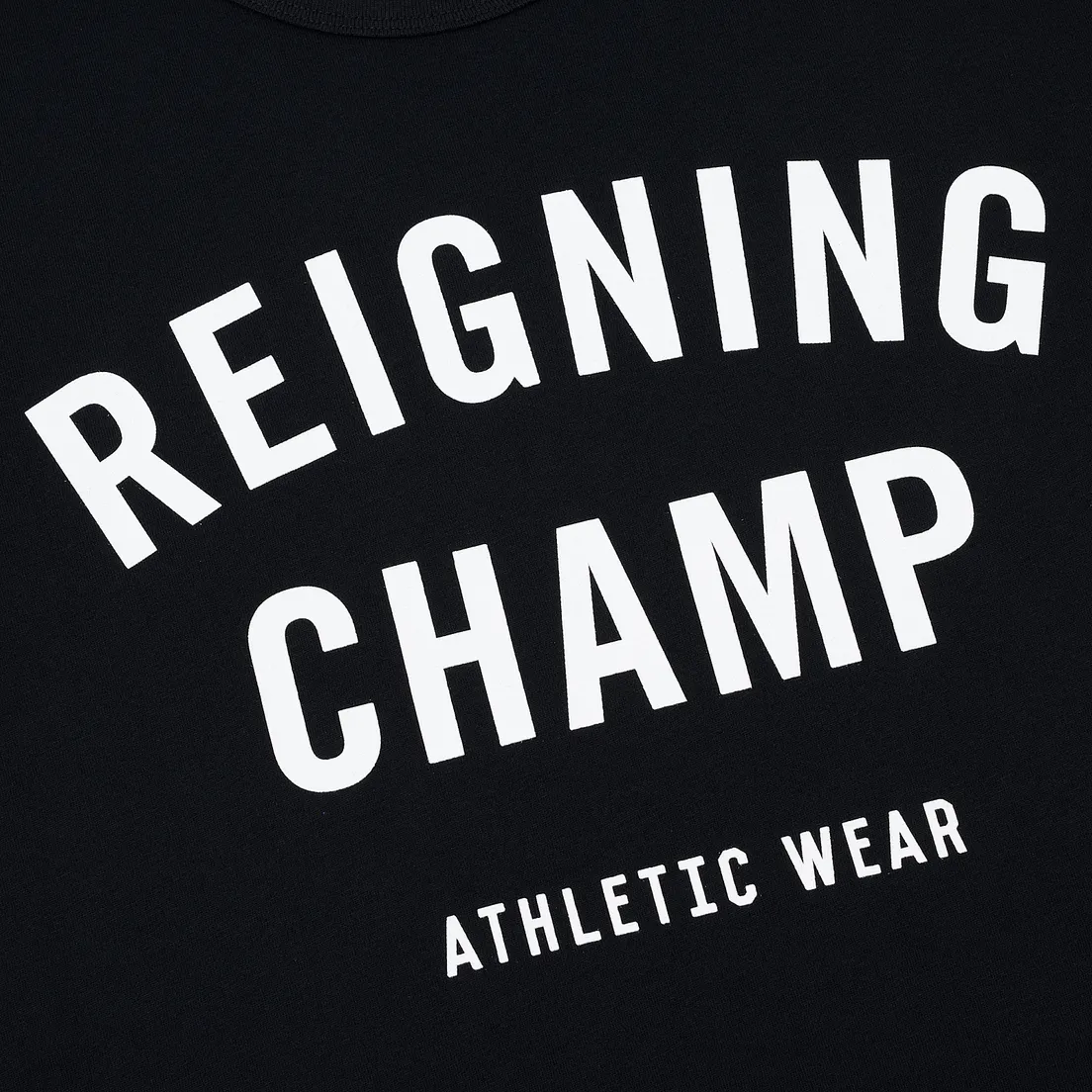 Reigning Champ Мужская футболка Knit Cotton Jersey Gym Logo