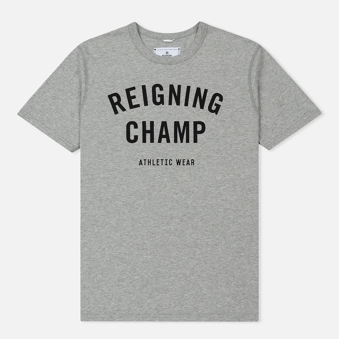 Reigning Champ Мужская футболка Knit Cotton Jersey Gym Logo