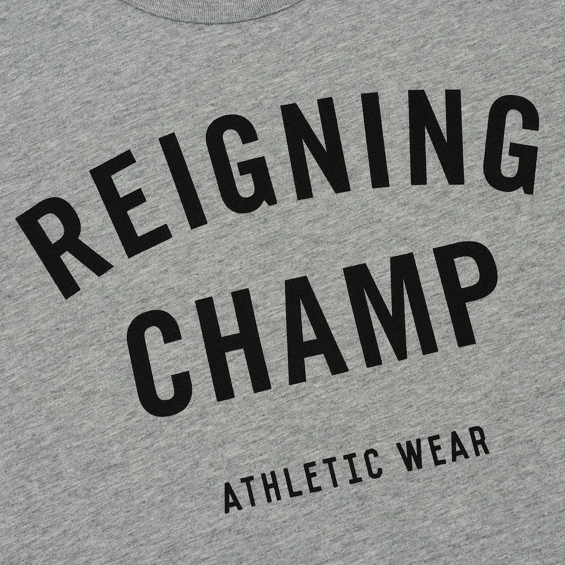 Reigning Champ Мужская футболка Knit Cotton Jersey Gym Logo