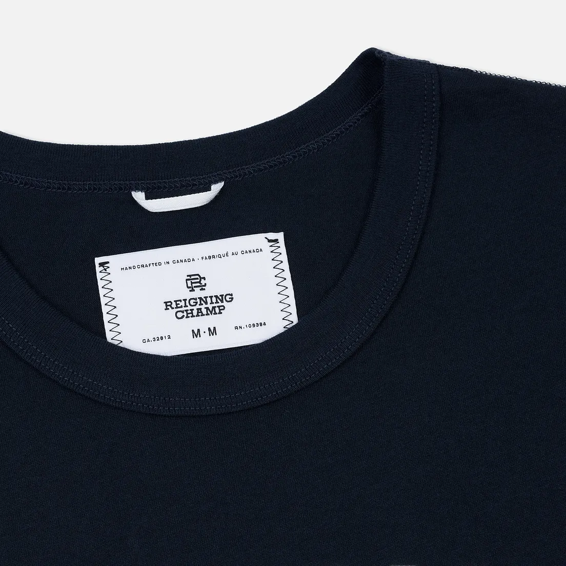 Reigning Champ Мужская футболка Knit Cotton Jersey Gym Logo
