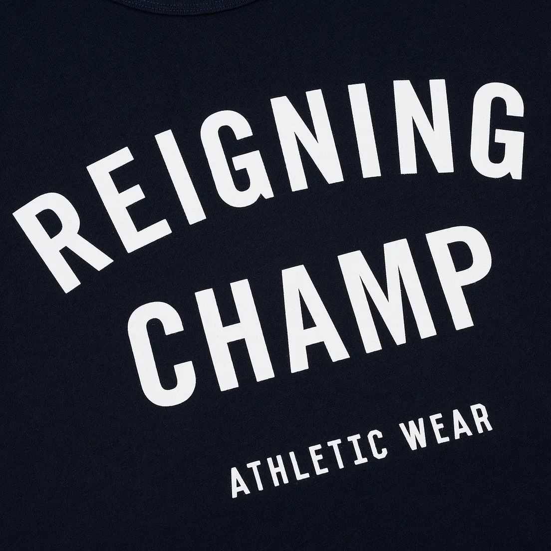 Reigning Champ Мужская футболка Knit Cotton Jersey Gym Logo