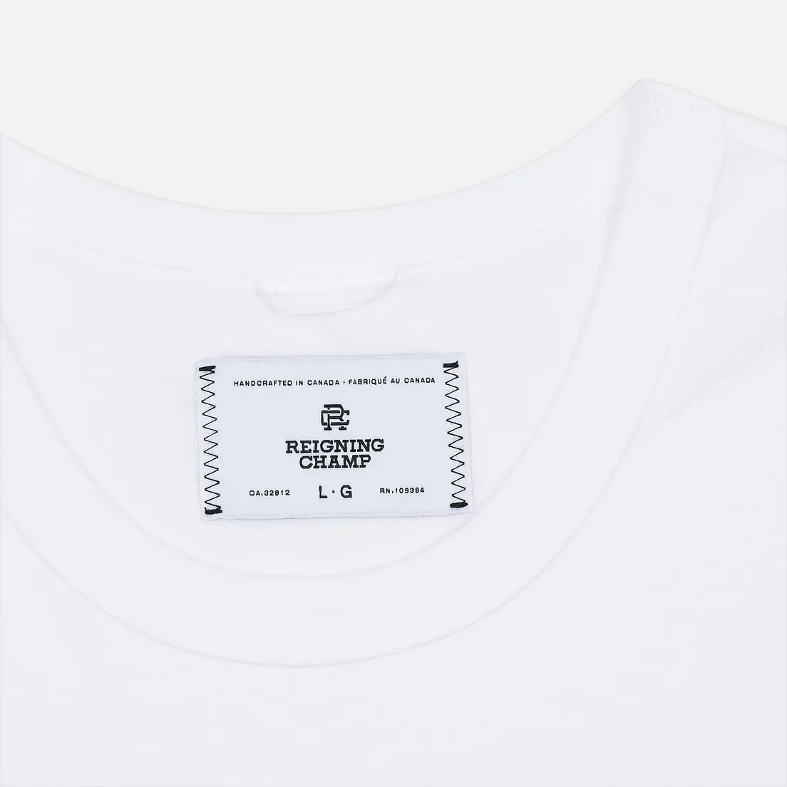 Reigning Champ Мужская футболка Knit Cotton Jersey Gym Logo