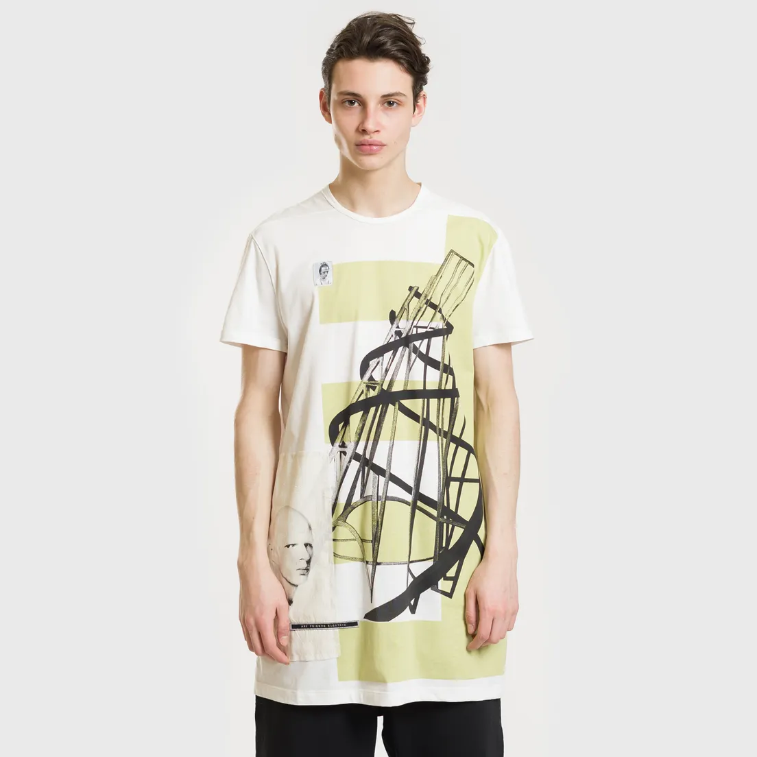 Rick Owens DRKSHDW Мужская футболка Graphic Print 3