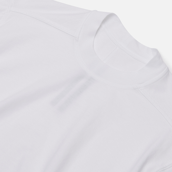 Мужская футболка Rick Owens DRKSHDW Tecuatl Jumbo Oversized Fit Chalk White